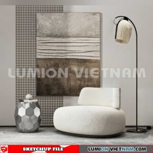 23120. Sofa Sketchup 3D Models