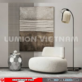 23120. Sofa Sketchup 3D Models