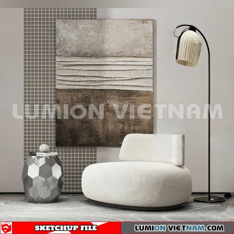 23120. Sofa Sketchup 3D Models