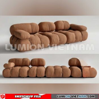 23120. Sofa Sketchup 3D Models