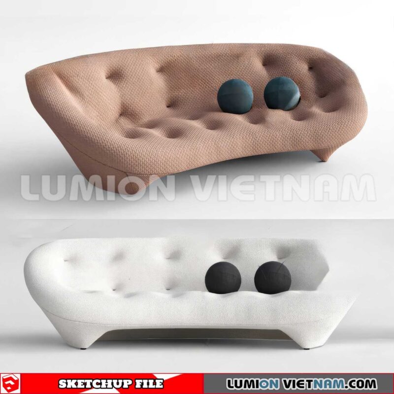 23120. Sofa Sketchup 3D Models