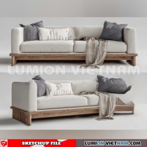 23120. Sofa Sketchup 3D Models