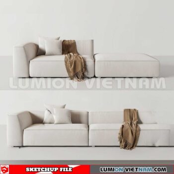 23120. Sofa Sketchup 3D Models