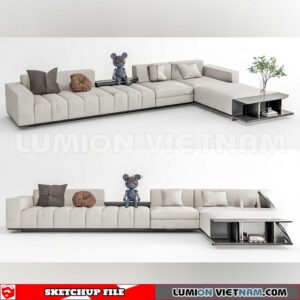 23120. Sofa Sketchup 3D Models