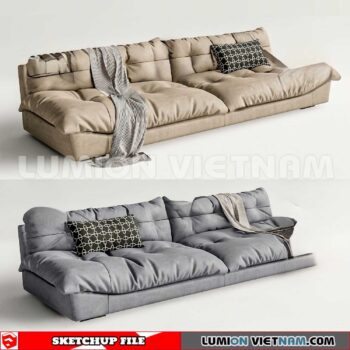 23120. Sofa Sketchup 3D Models