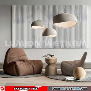 23120. Sofa Sketchup 3D Models