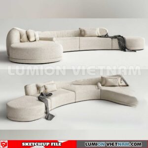 23120. Sofa Sketchup 3D Models