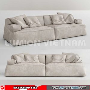 23120. Sofa Sketchup 3D Models