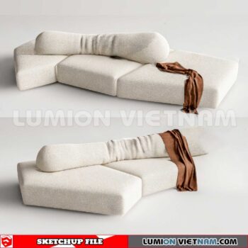 23120. Sofa Sketchup 3D Models