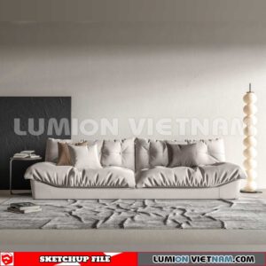 23120. Sofa Sketchup 3D Models