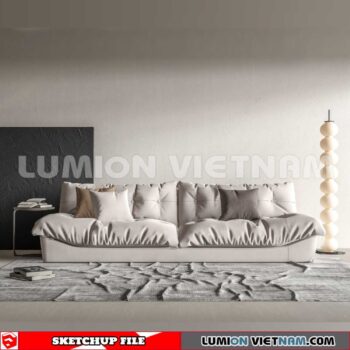 23120. Sofa Sketchup 3D Models