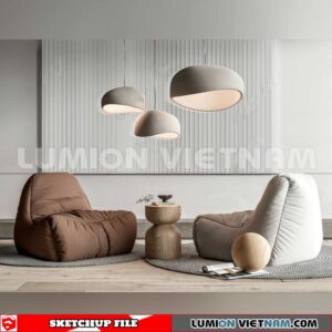 23120. Sofa Sketchup 3D Models