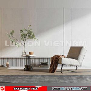 23120. Sofa Sketchup 3D Models