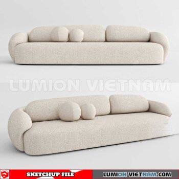 23120. Sofa Sketchup 3D Models