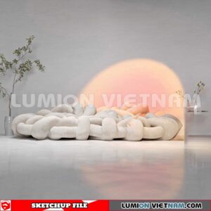 23120. Sofa Sketchup 3D Models