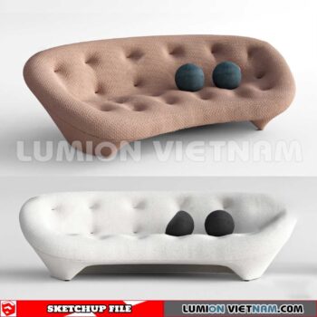 23120. Sofa Sketchup 3D Models