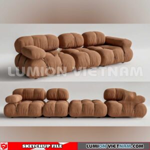 23120. Sofa Sketchup 3D Models