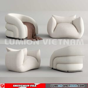 23120. Sofa Sketchup 3D Models