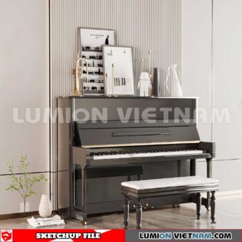 231202. Piano Sketchup 3D Models