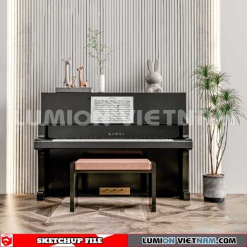231202. Piano Sketchup 3D Models