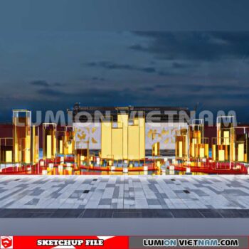 240117. Lunar New Year Decor Sketchup 3D Models