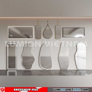 240304. Mirror Sketchup 3D Models