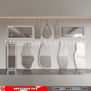 240304. Mirror Sketchup 3D Models
