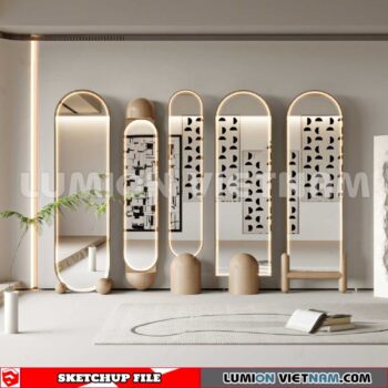 240304. Mirror Sketchup 3D Models