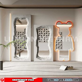 240304. Mirror Sketchup 3D Models