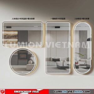 240304. Mirror Sketchup 3D Models