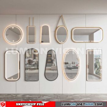 240304. Mirror Sketchup 3D Models