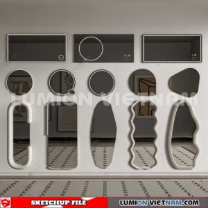 240304. Mirror Sketchup 3D Models