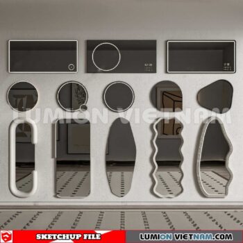 240304. Mirror Sketchup 3D Models