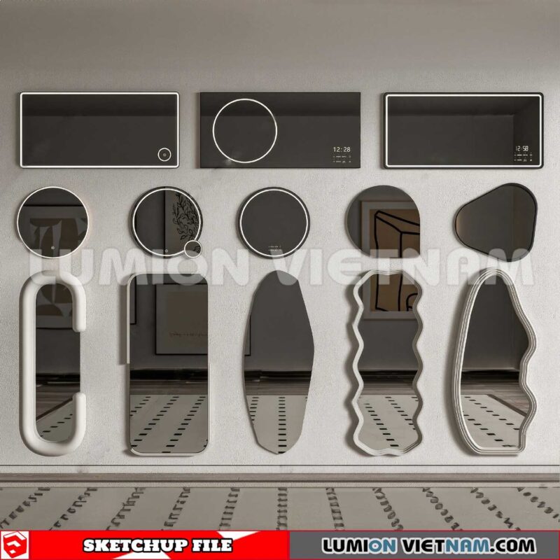 240304. Mirror Sketchup 3D Models