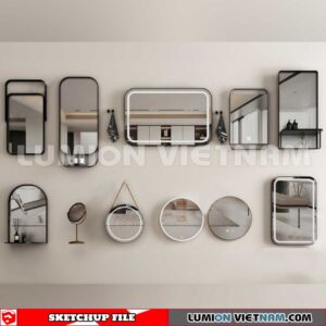 240304. Mirror Sketchup 3D Models