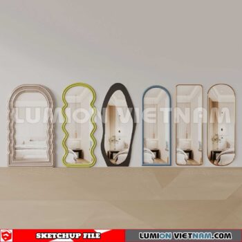 240304. Mirror Sketchup 3D Models