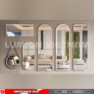 240304. Mirror Sketchup 3D Models