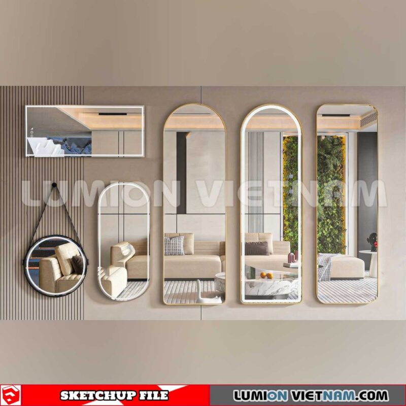 240304. Mirror Sketchup 3D Models
