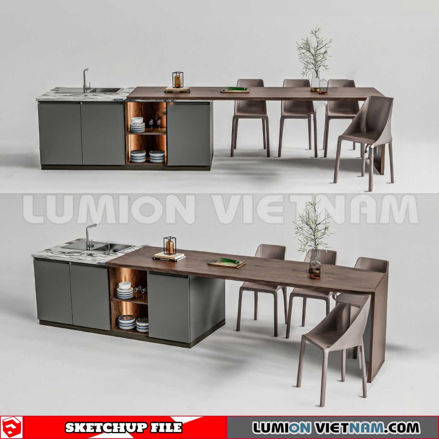 240312-Kitchen-Island-(27)-Sketchup-Models
