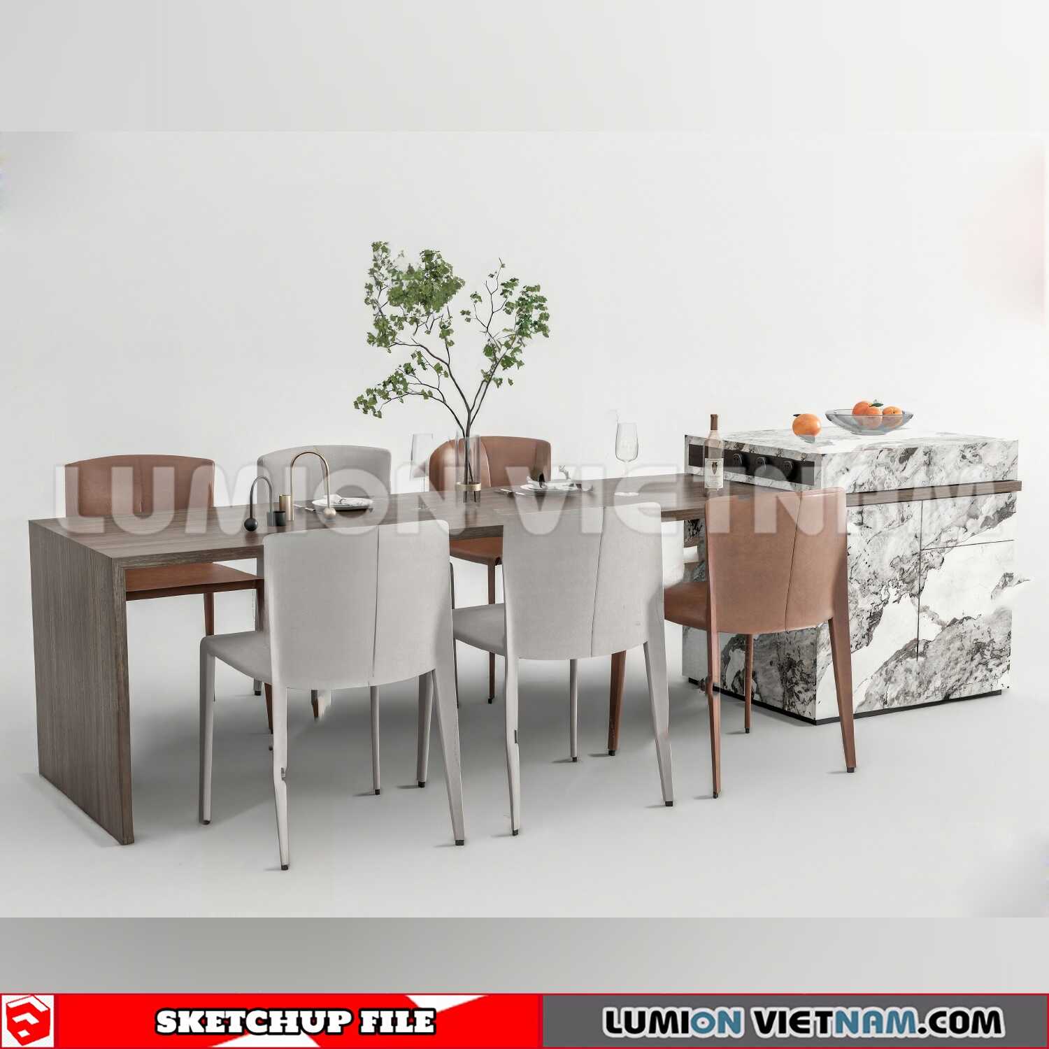 240312-Kitchen-Island-(56)-Sketchup-Models