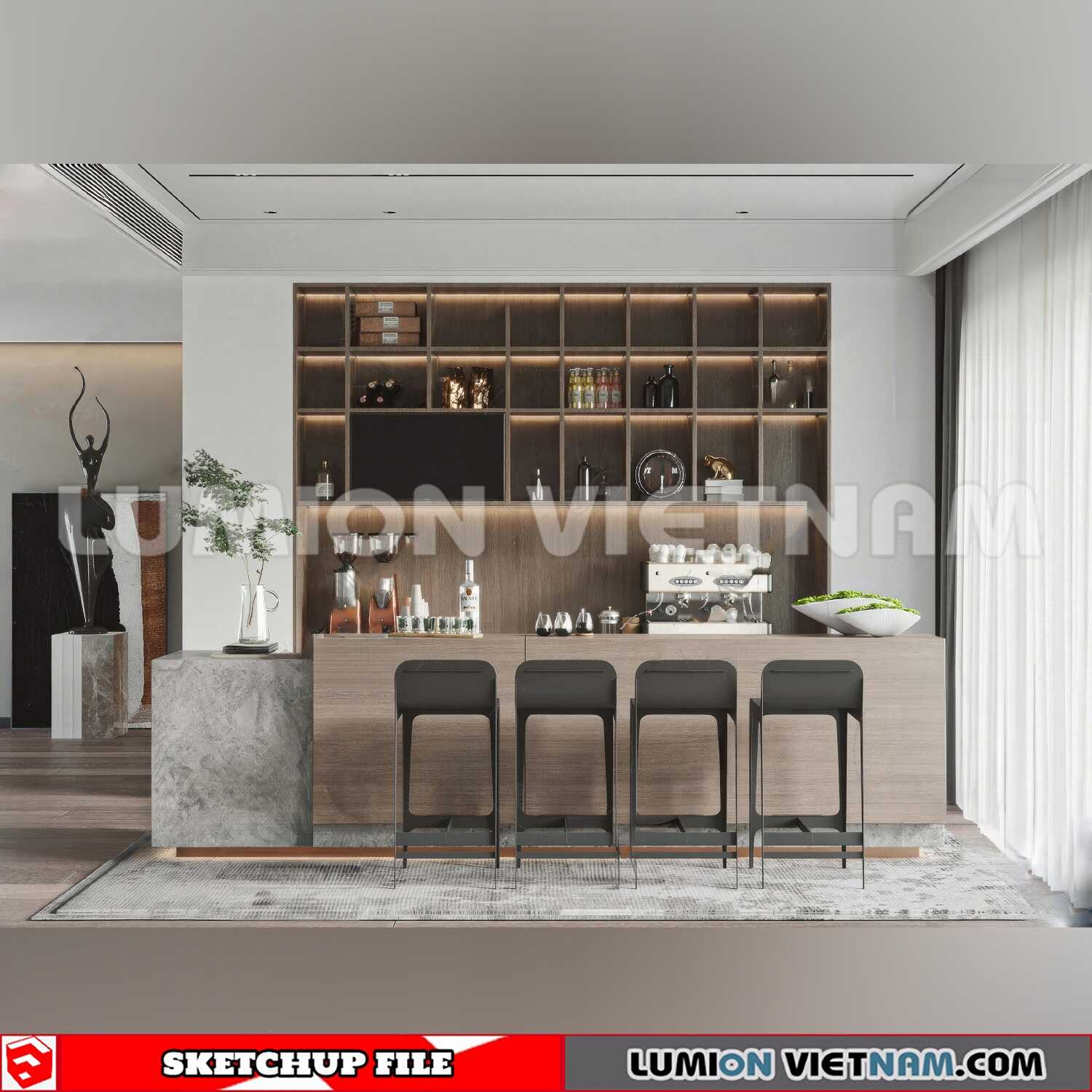 240312-Kitchen-Island-(60)-Sketchup-Models