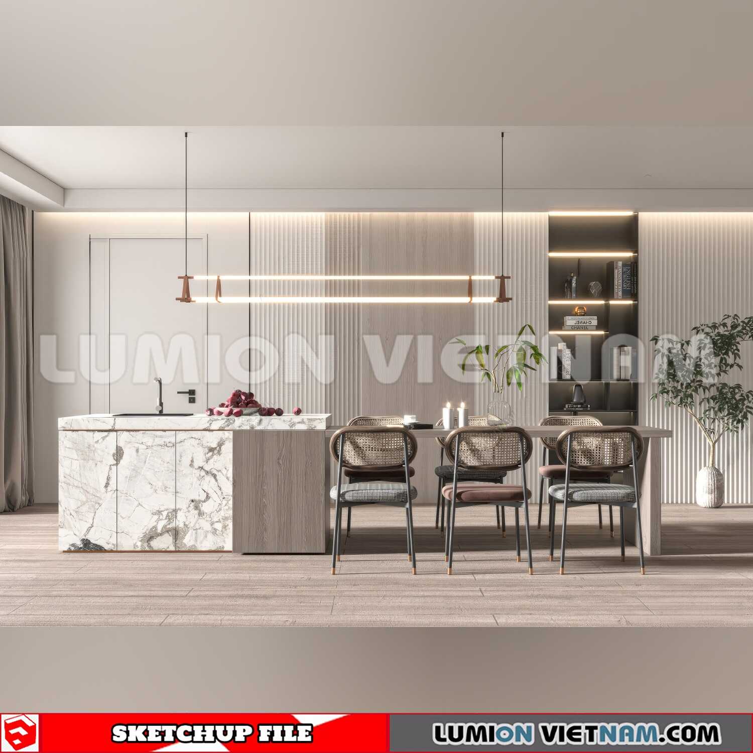 240312-Kitchen-Island-(70)-Sketchup-Models