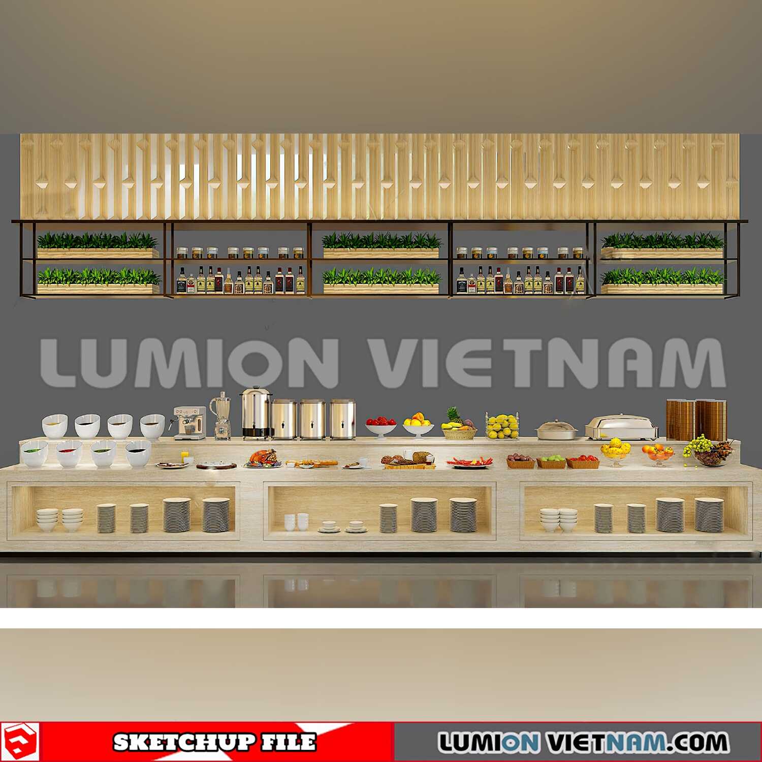 240717-Buffet-Counter-(22)-Sketchup-Models