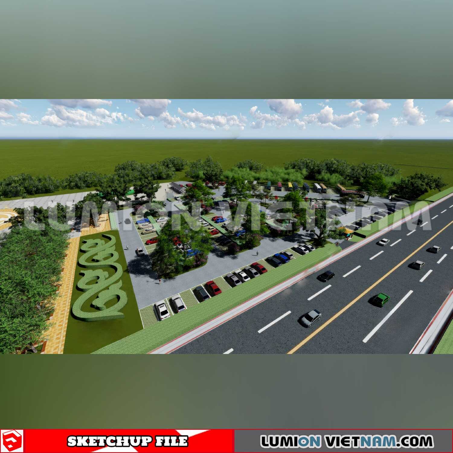 20240809-Parking-Lot-(19)-Sketchup-Models