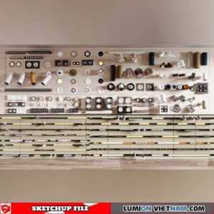 240918. Spotlight Sketchup 3D Models