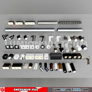 240918. Spotlight Sketchup 3D Models