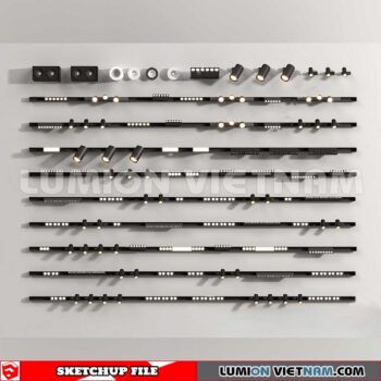 240918. Spotlight Sketchup 3D Models