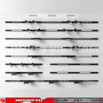 240918. Spotlight Sketchup 3D Models