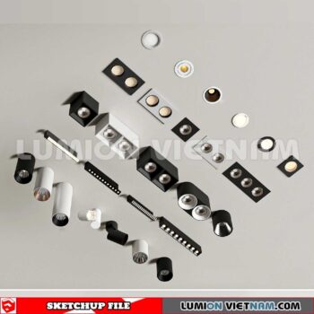 240918. Spotlight Sketchup 3D Models