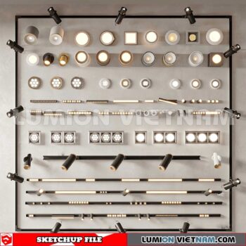 240918. Spotlight Sketchup 3D Models